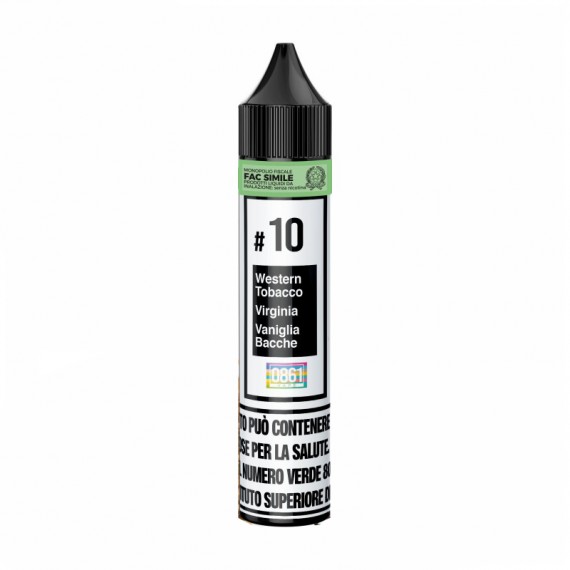 To-b #10 0861 Mini Shot 10 su 30ml 0mg/ml
