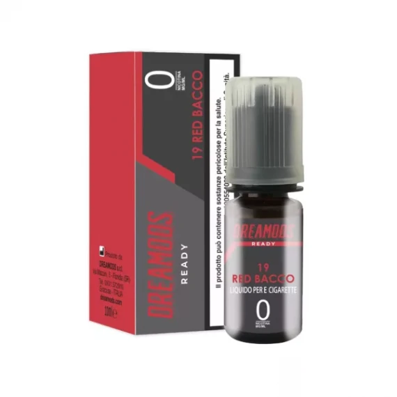 Dreamods Red Bacco No.19 Tabaccosi Liquido Pronto 10ml
