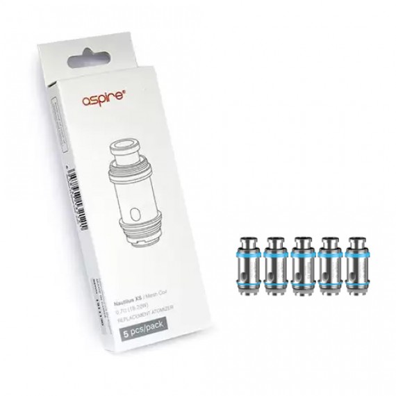 Aspire Testine Coil di Ricambio Nautilus XS Mesh Coil x5 pezzi