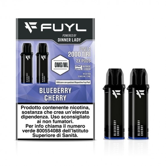 Fuyl Blueberry Cherry x2 Pezzi Pod Usa e Getta