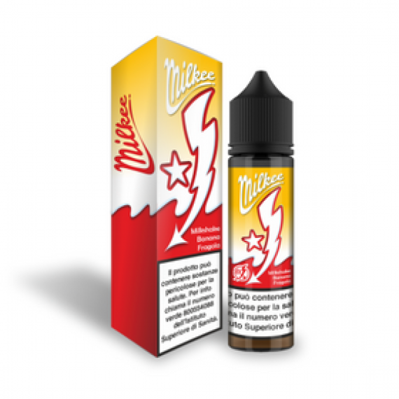 Flavourart Milkshake Banana E Fragola HV Shot 20ml 0mg/ml