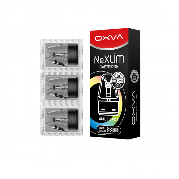 Oxva Pod di Ricambio per NeXlim 4 ml Unitech 3.0 x3 Pezzi