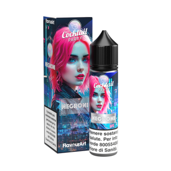 Flavourart Negroni Cocktail Party Aroma Shot 20 su 60ml 0mg/ml