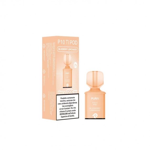 Pura P10 TI Pod Precaricata Blueberry Lemonade Usa e Getta 