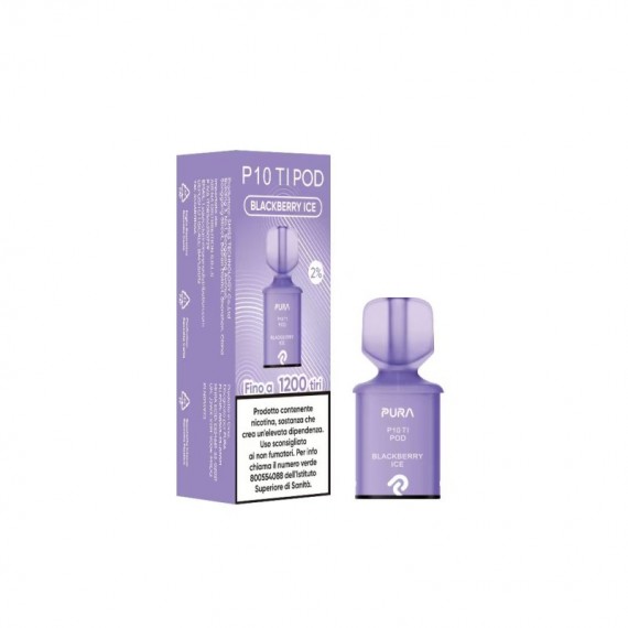 Pura P10 TI Pod Precaricata Grape Usa e Getta 