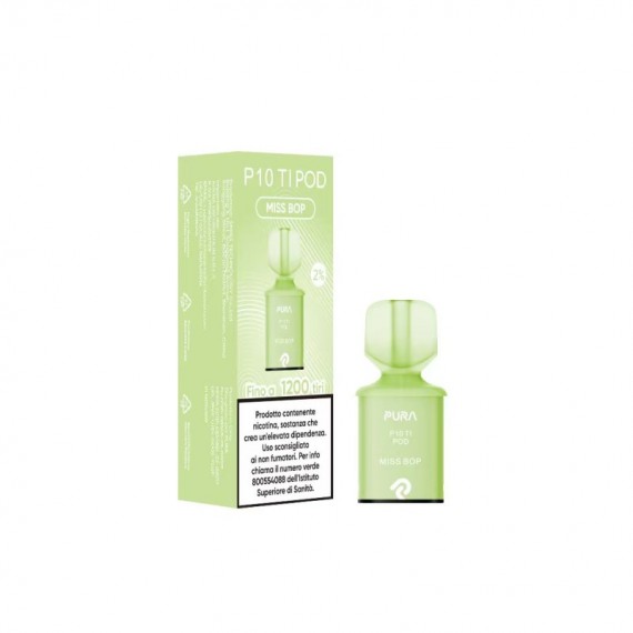 Pura P10 TI Pod Precaricata Miss Bop Usa e Getta 