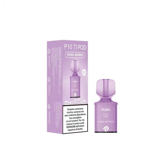 Pura P10 TI Pod Precaricata Mixed Berries Usa e Getta 