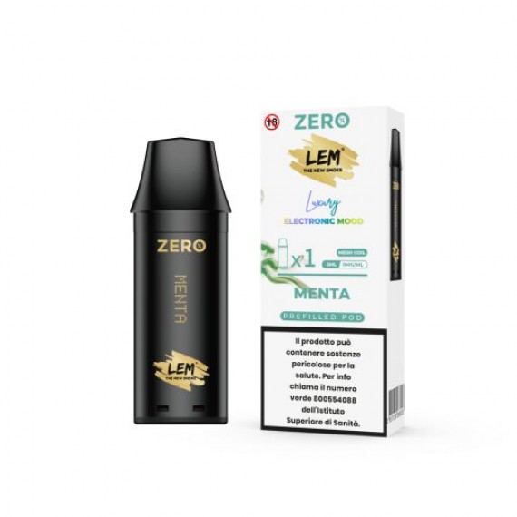 LEM Pocket Menta Pod Ricambio 0mg/ml