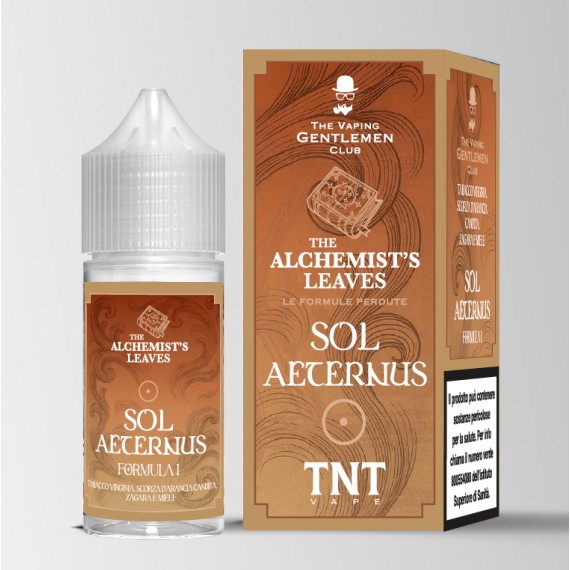 Tnt Vape Sol Aeternus The Alchemist's Leaves Mini Shot 10 su 20ml 0mg/ml