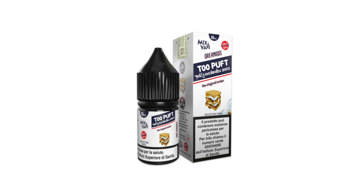 Dreamods Too Puft Almost Ready Aroma Mini Shot 10 su 20ml 0mg/ml
