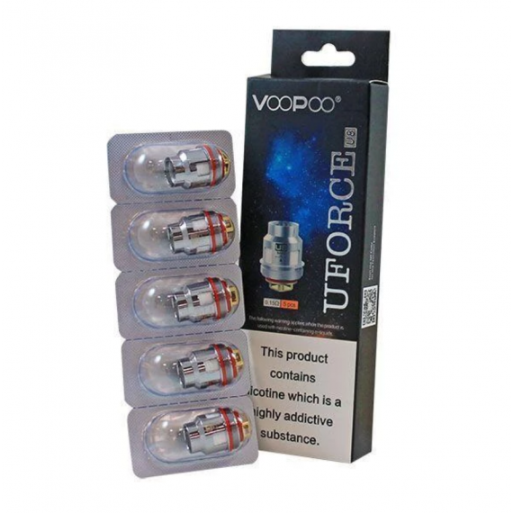 Voopoo Uforce Coil Resistenze di Ricambio x5 Pezzi