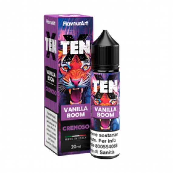Flavourart Vanilla Boom Ten-X Shot 20ml 0mg/ml