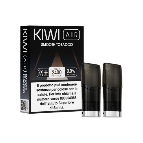 Kiwi AIR Pod Precaricate Smooth Tobacco x2 Pezzi