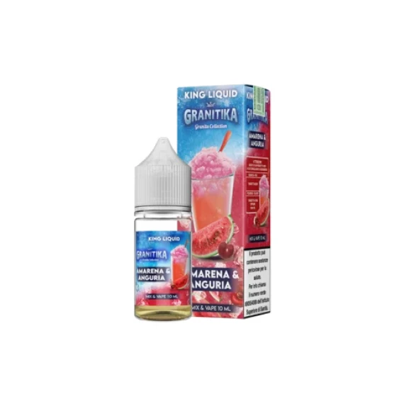 King Liquid Amarena & Anguria Granitika Mini Shot 10 su 20ml 0mg/ml