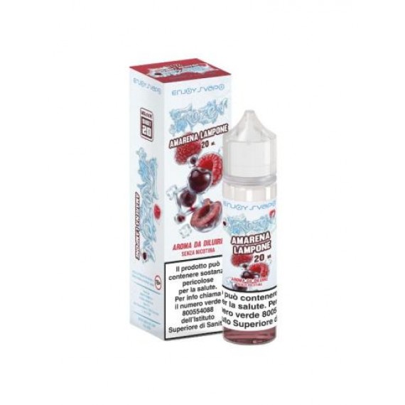 Enjoy Svapo Frozen Amarena Lampone Aroma Shot 20 su 60ml 0mg/ml