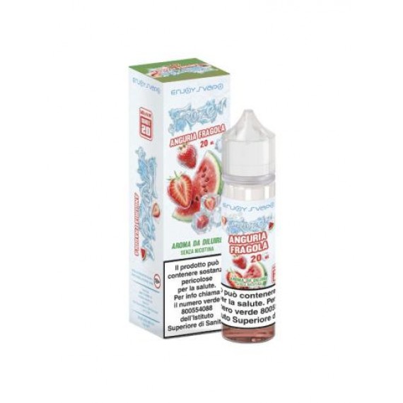 Enjoy Svapo Frozen Anguria Fragola Aroma Shot 20 su 60ml 0mg/ml