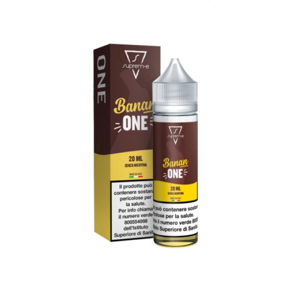 Suprem-e Bananone Shot 20 su 60ml 0mg/ml