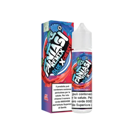 Fantasi Vape Blue Raspberry X Cherry Ice Aroma Shot 20ml 0mg/ml