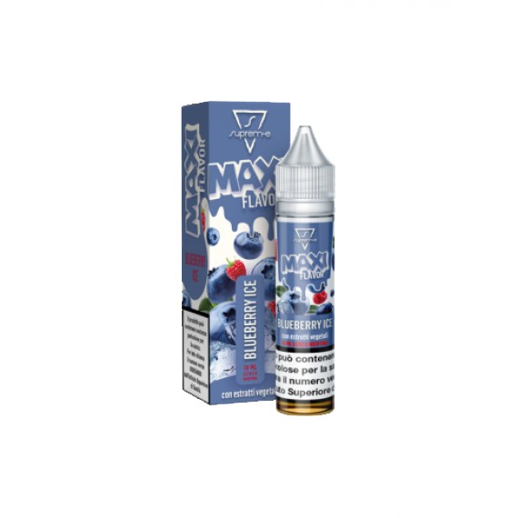 Suprem-e Blueberry Ice Maxi Flavor Mini Shot 10 su 20ml 0mg/ml