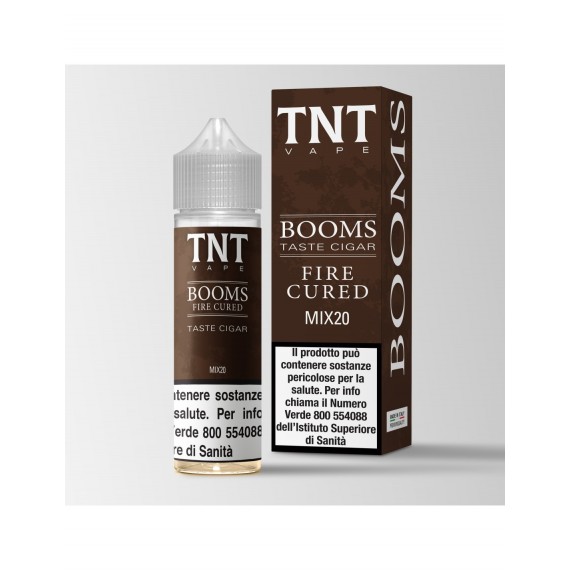 Tnt Vape Booms Fire Cured Aroma Shot 20ml 0mg/ml