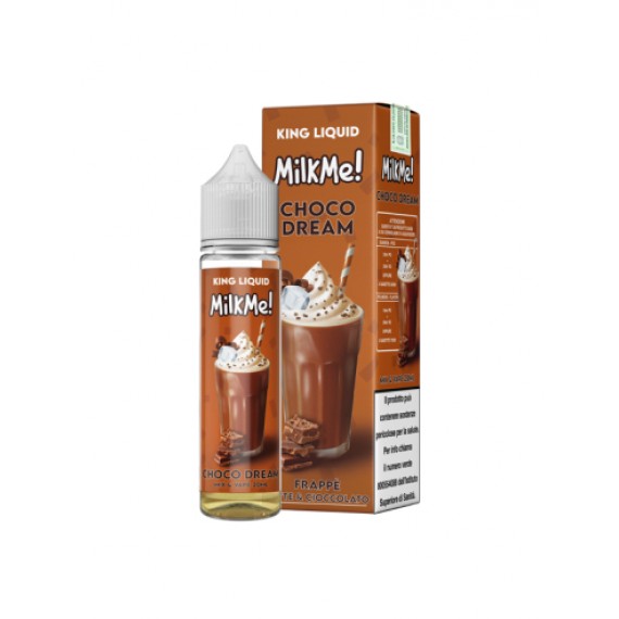 King Liquid Choco Dream Milk Me Shot 20 su 60ml 0mg/ml