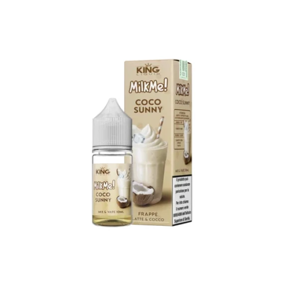King Liquid Coco Sunny Milk Me Mini Shot 10 su 20ml 0mg/ml