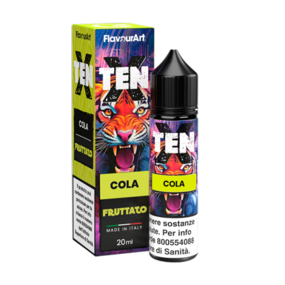 Flavourart Cola Ten-X Shot 20ml 0mg/ml