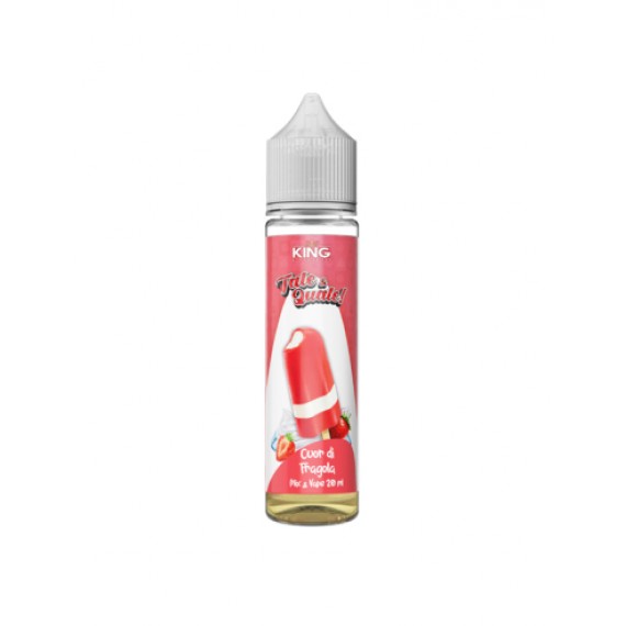 King Liquid Tale e Quale Cuor Di Fragola Aroma Istantaneo Shot 20ml 0mg/ml