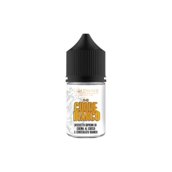 Goldwave Cuore Bianco Aroma Shot 10 su 20ml 0mg/ml