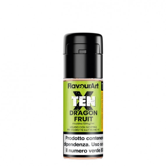 Flavourart Dragon Fruit Ten-X Liquido Pronto Nic Salt 10ml