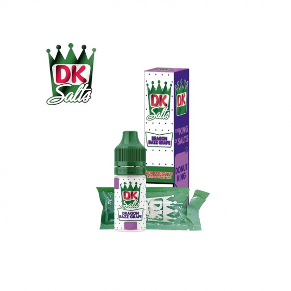 Donut King Nic Salt Pronto Dragon Razz Grape 10ml