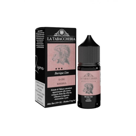 La Tabaccheria E-Cig Riserva Extra Dry 4Pod Mini Shot 10 su 20ml 0mg/ml