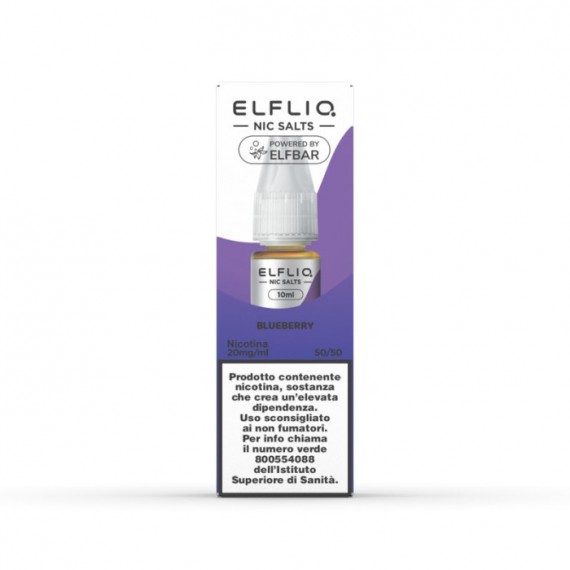 Elfliq Blueberry Liquido Pronto 10ml Nic Salt