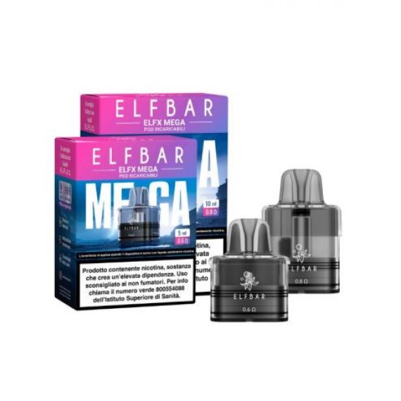 Elfbar ElfX Mega Pod Cartuccia Ricambio 10ml