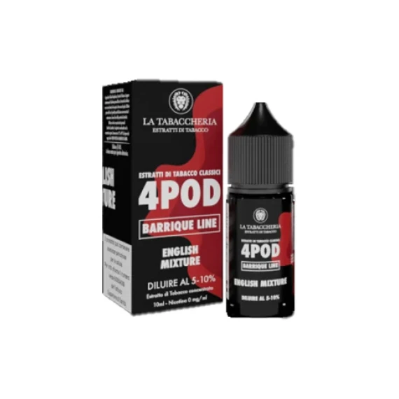La Tabaccheria 4pod English Mixture Barrique Line Aroma Concentrato 0mg/ml