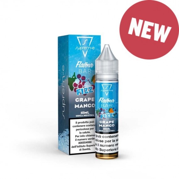 Suprem-e Fizz Grape Mango Mini Shot 10 su 20ml 0mg/ml