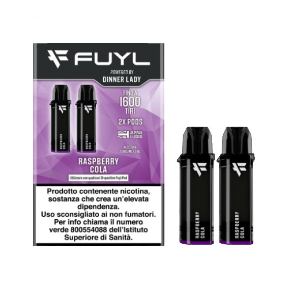 Fuyl Raspberry Cola x2 Pezzi Pod Usa e Getta