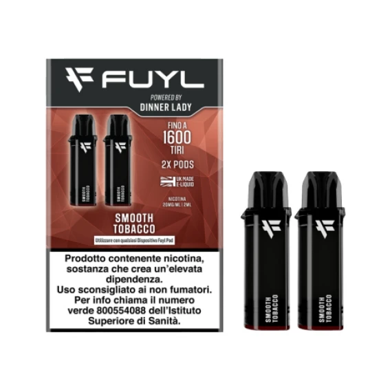 Fuyl Smooth Tobacco x2 Pezzi Pod Usa e Getta