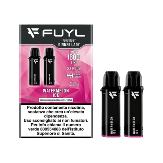 Fuyl Watermelon Ice x2 Pezzi Pod Usa e Getta 