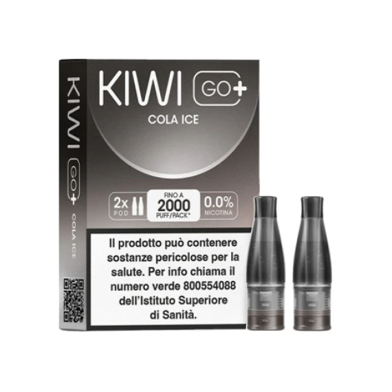 Kiwi Go PLUS Pod Precaricate Cola Ice x2 Pezzi