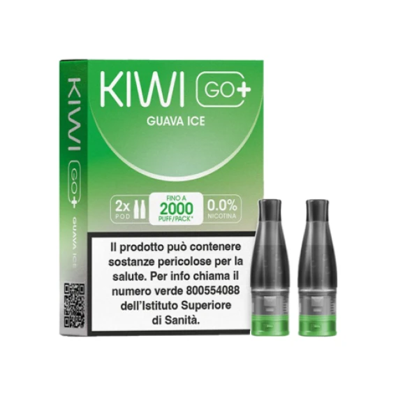 Kiwi Go PLUS Pod Precaricate Guava Ice x2 Pezzi
