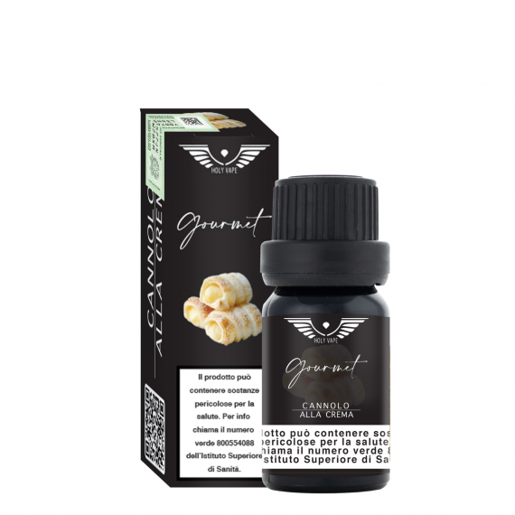 Holy Vape Cannolo Alla Crema Gourmet Aroma Concentrato 10ml 0mg/ml