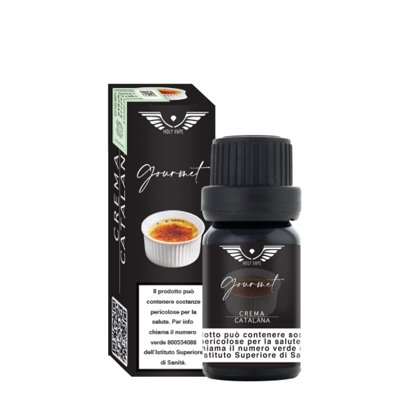 Holy Vape Crema Catalana Gourmet Aroma Concentrato 10ml 0mg/ml