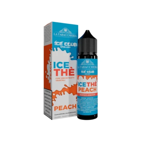 La Tabaccheria Ice Thè Peach Ice Club Aroma Istantaneo 20 su 60ml 0mg/ml