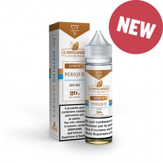 Suprem-e Perique Il Distillificio Shot 20 su 60ml 0mg/ml
