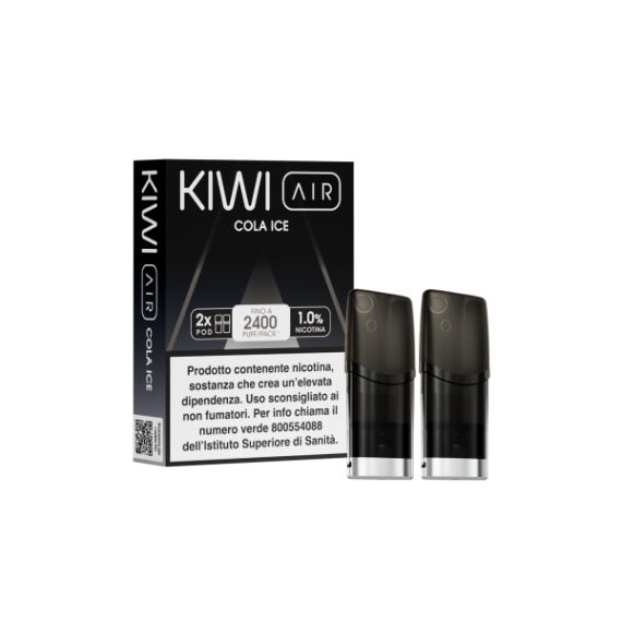 Kiwi AIR Pod Precaricate Cola Ice x2 Pezzi