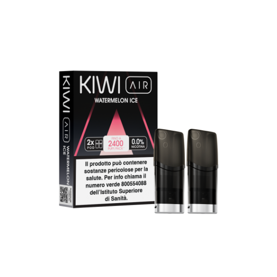 Kiwi AIR Pod Precaricate Watermelon Ice x2 Pezzi