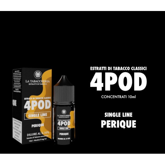 La Tabaccheria 4pod Perique Single Line Aroma Concentrato 0mg/ml