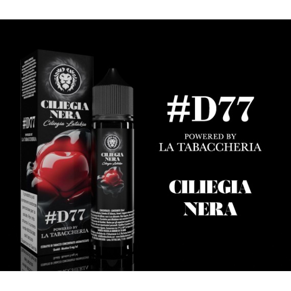 La Tabaccheria Ciliegia Nera D77 Aroma Istantaneo 20ml 0mg/ml