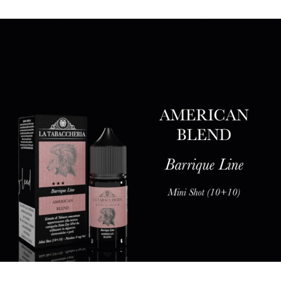La Tabaccheria American Blend Extra Dry 4Pod Mini Shot 10 su 20ml 0mg/ml